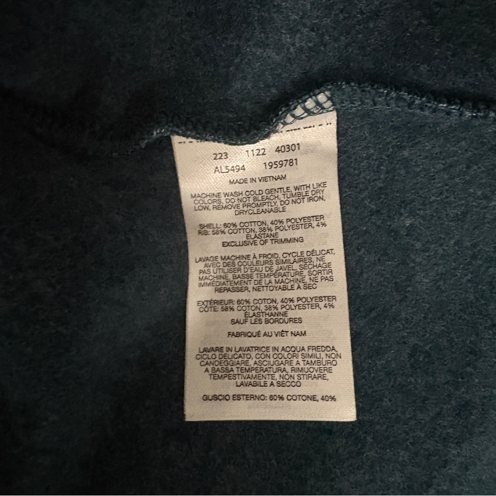 Columbia Dark Teal Sweatshirt - Picture 10 of 11